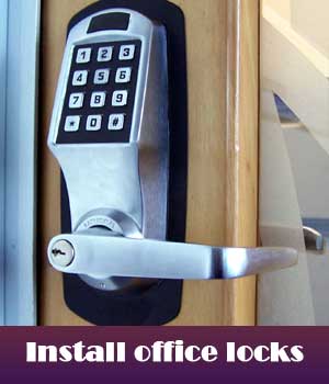 Install office locks